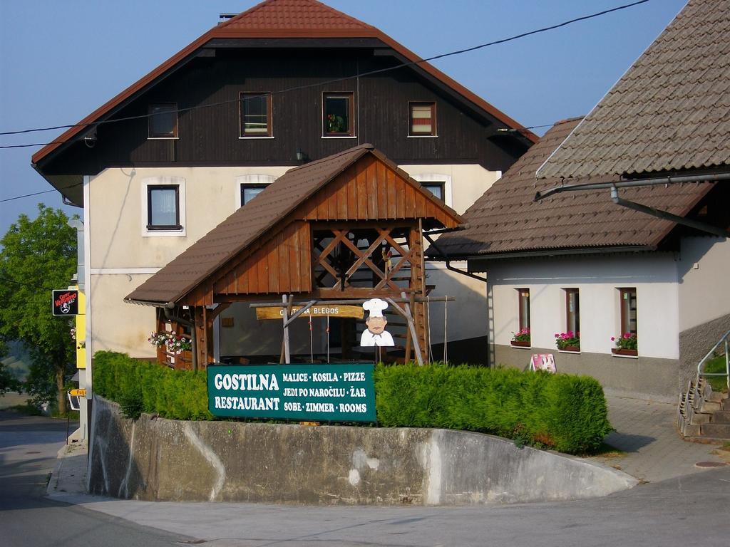 Gostilna Pension Blegos Poljane nad Škofjo Loko Extérieur photo
